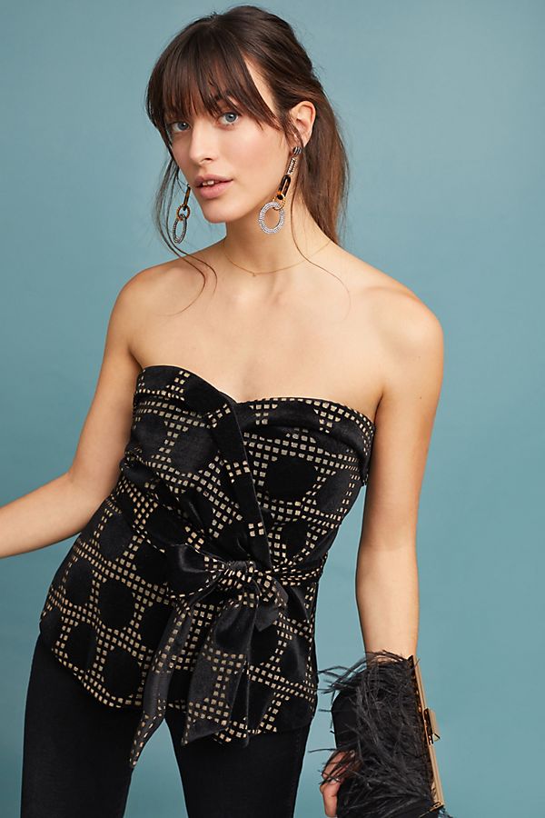 Slide View: 1: Audrey Strapless Top