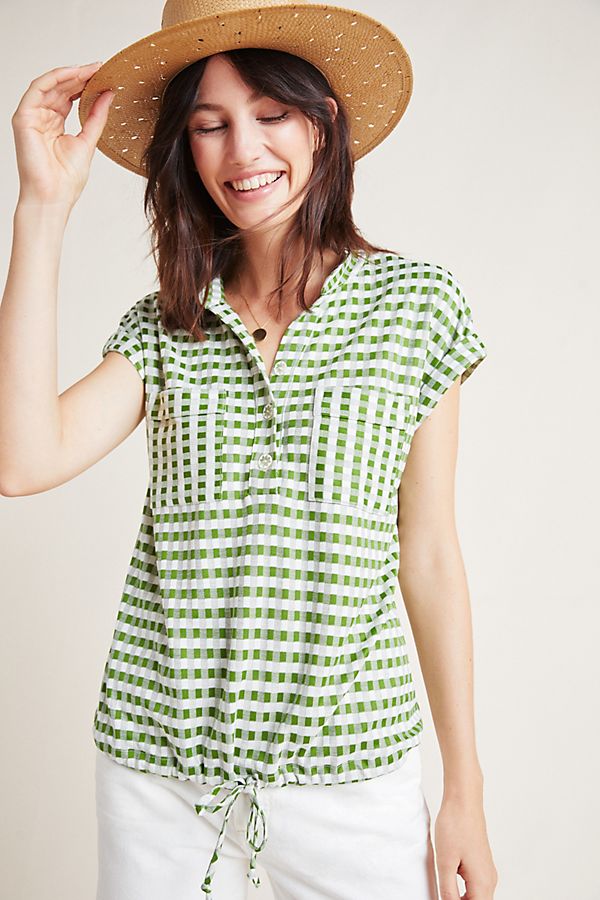 Slide View: 1: Nico Gingham Top