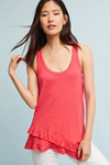 Thumbnail View 1: Lennie Ruffled Hem Tank