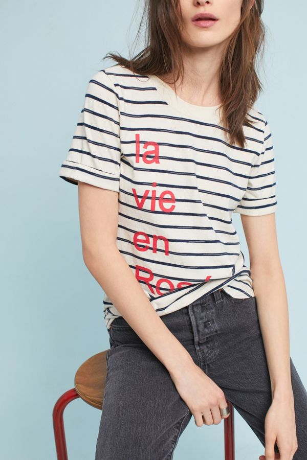 Slide View: 1: Sol Angeles La Vie en Rose Graphic Tee