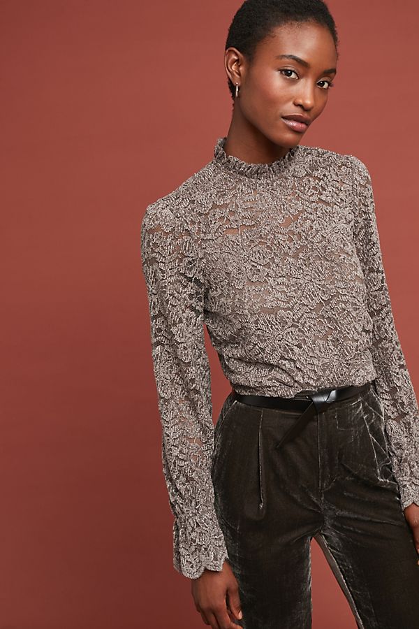 Slide View: 1: Delano Lace Top