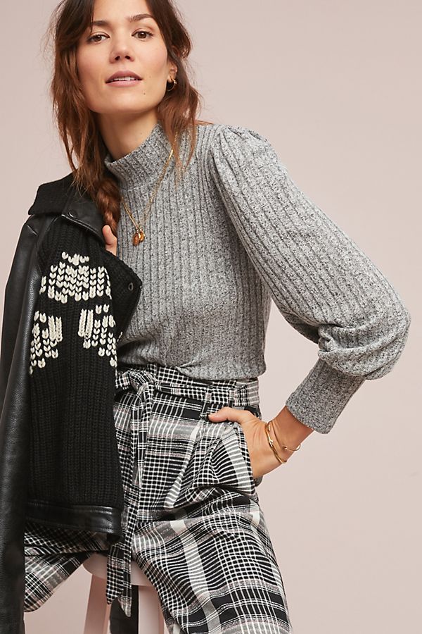 Slide View: 1: Rutherford Ribbed Top