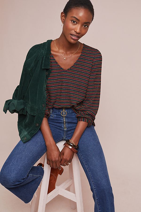 Slide View: 1: Remy Striped Top