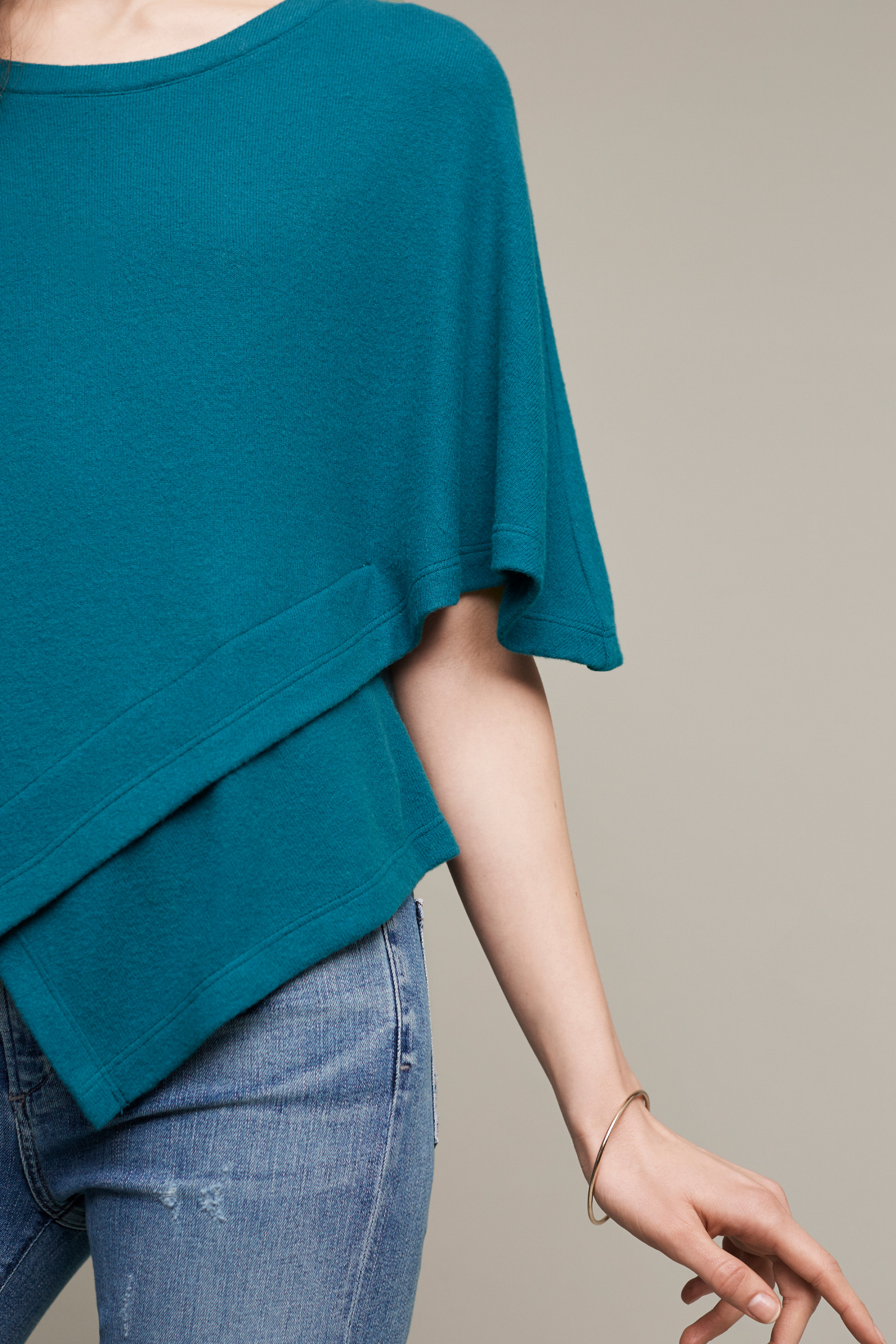 Crewneck Love Graphic Dolman Pullover