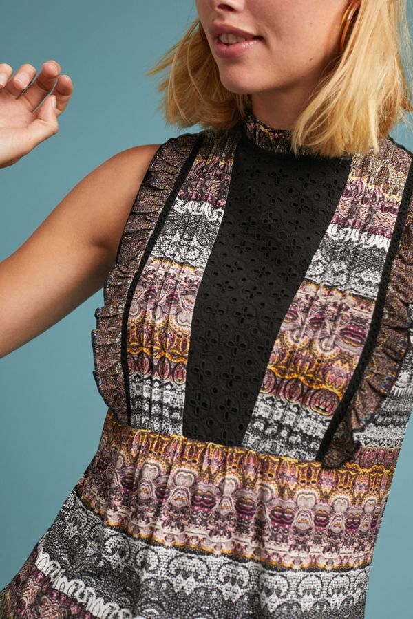 Terman Printed Top | Anthropologie