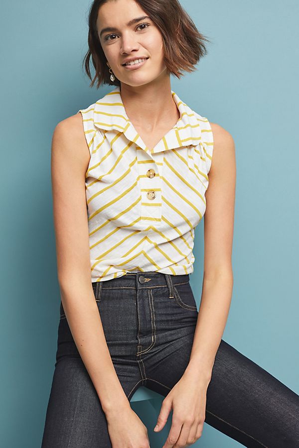 Slide View: 1: Nosara Collared Top