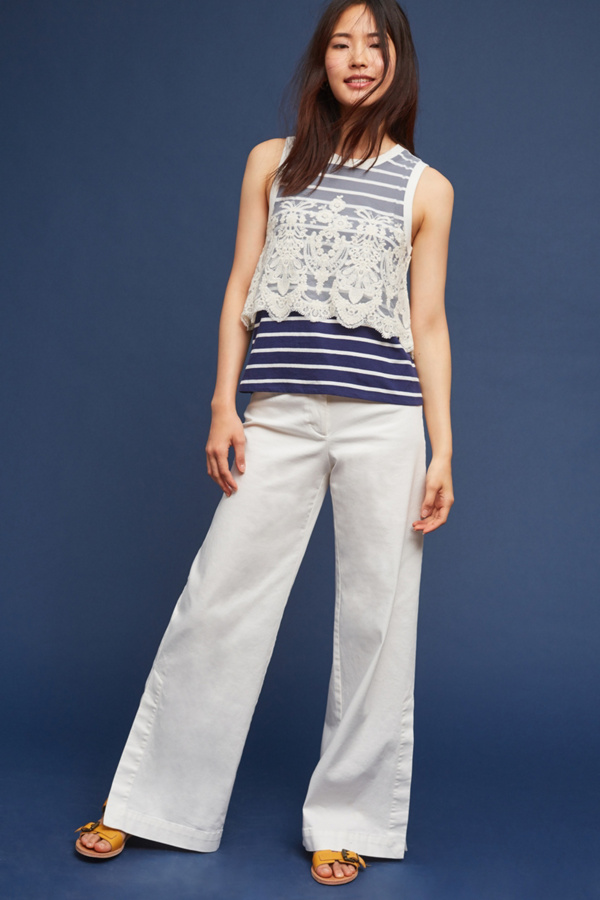 Slide View: 3: Goa Lace-Trimmed Tank Top