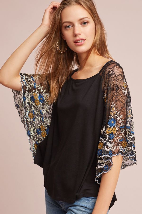 Callista Embroidered Top | Anthropologie UK