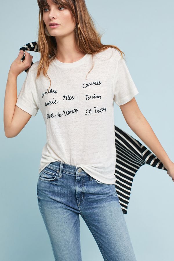 Riviera Graphic Tee | Anthropologie