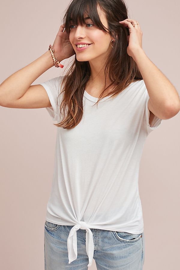 Slide View: 1: Kalindi Tied Tee