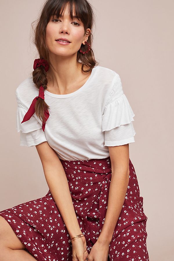 Slide View: 1: Sappho Ruffled Top
