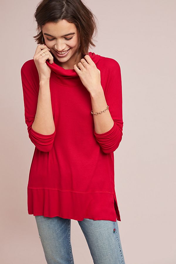 Slide View: 1: Samara Cowl Neck Tunic