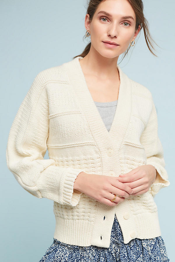 Slide View: 1: Salto Textured Cardigan