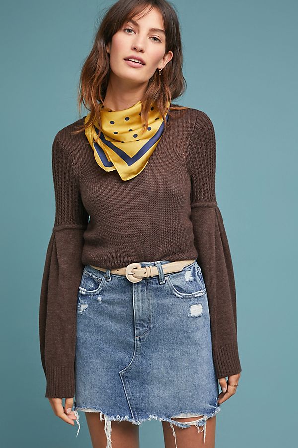 Slide View: 1: Bingham Bell-Sleeved Sweater