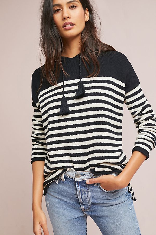 Slide View: 1: Galveston Striped Pullover