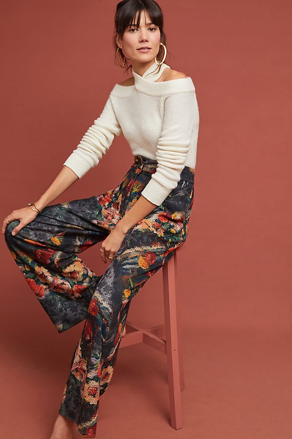 Slide View: 1: Cross-Front Pullover
