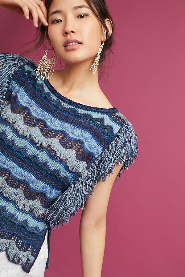 Slide View: 1: Analisa Fringed Pullover