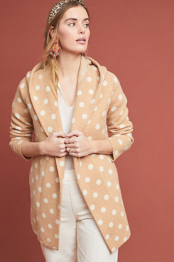 Slide View: 1: Dottie Sweater Coat