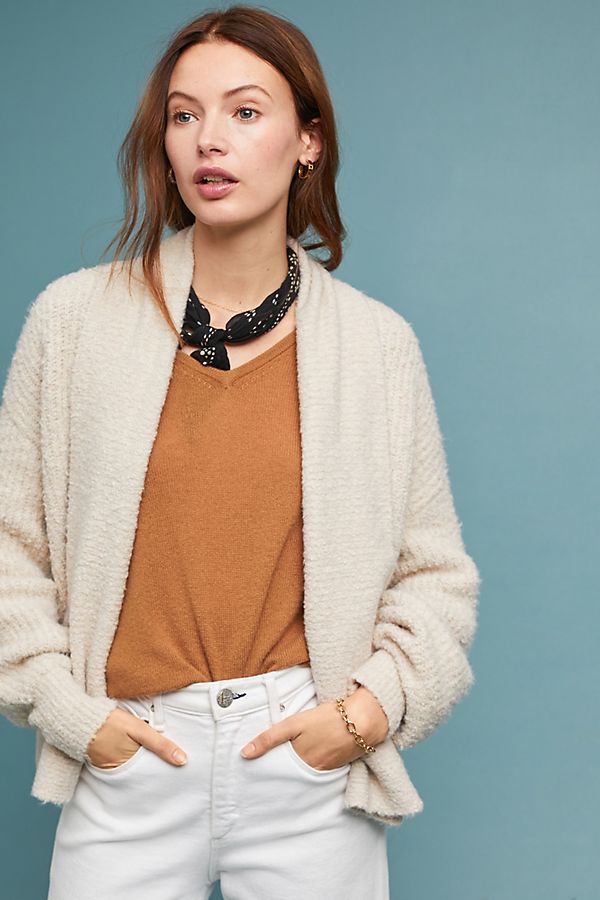 Slide View: 1: Boucle Cardigan