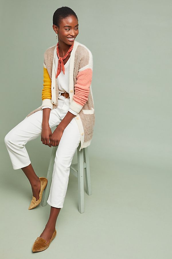 Slide View: 1: Colwood Colorblock Cardigan