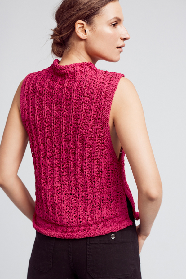 Turtleneck Knit Shell | Anthropologie