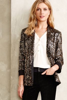 Sequined Blazer - anthropologie.com