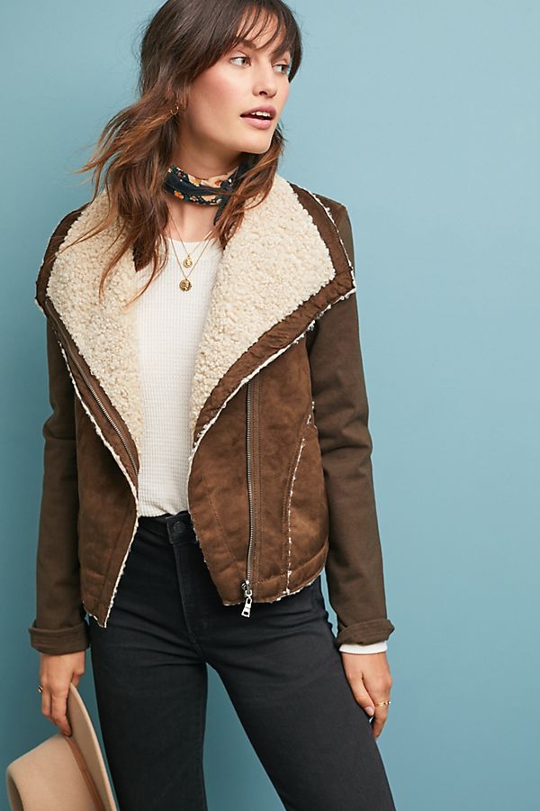 Slide View: 1: Sherpa Moto Jacket