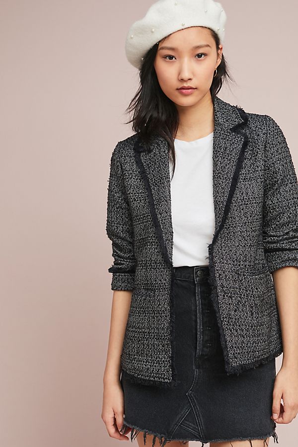Slide View: 1: Emma Tweed Blazer