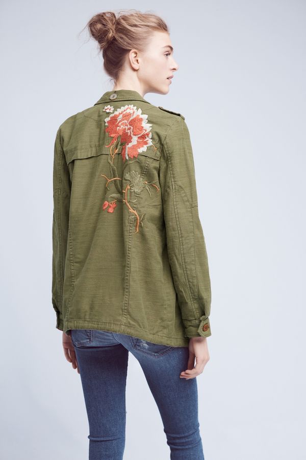 Embroidered Field Jacket