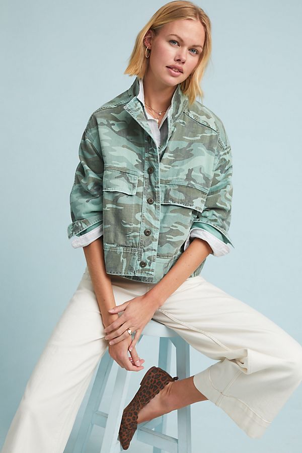 Slide View: 1: AMO Camo Jacket