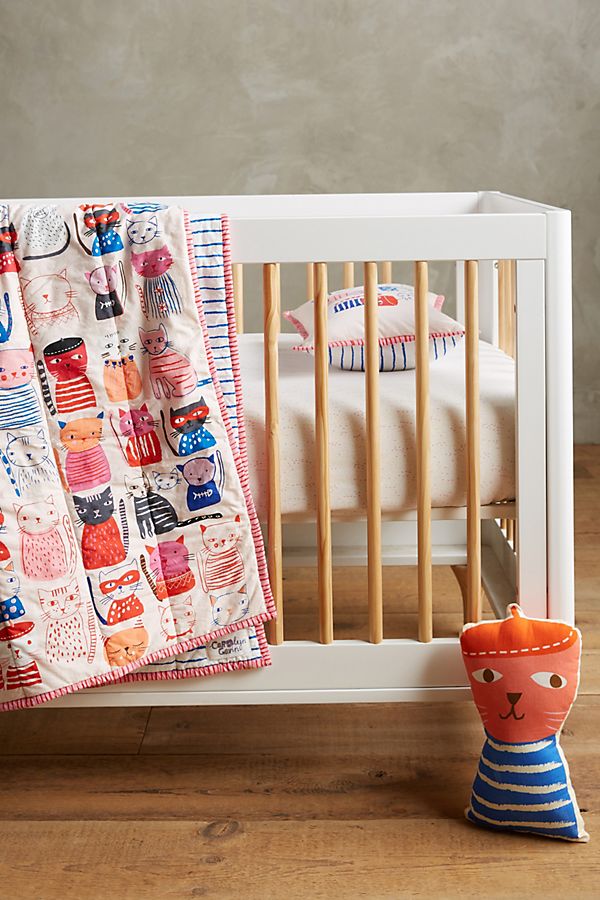 Slide View: 3: Carolyn Gavin Cat Collective Kids Quilt