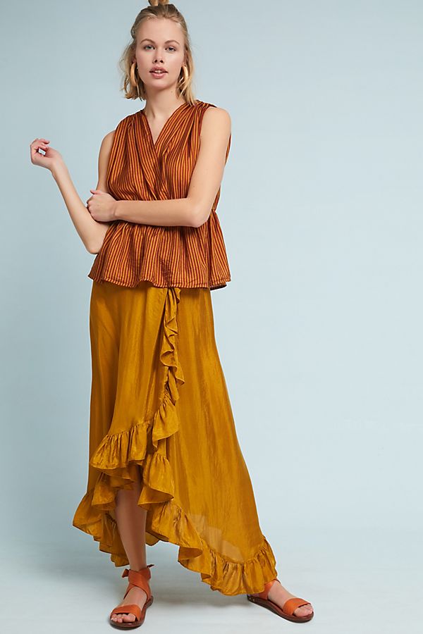 Slide View: 1: Carmen Silk Skirt