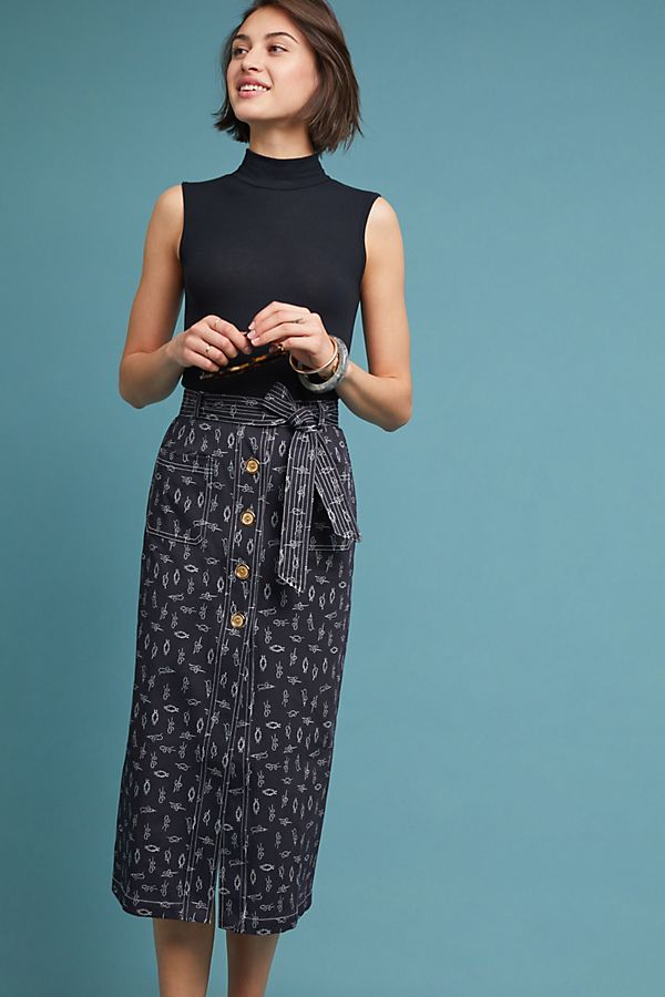 Slide View: 1: Corey Lynn Calter Knot Skirt