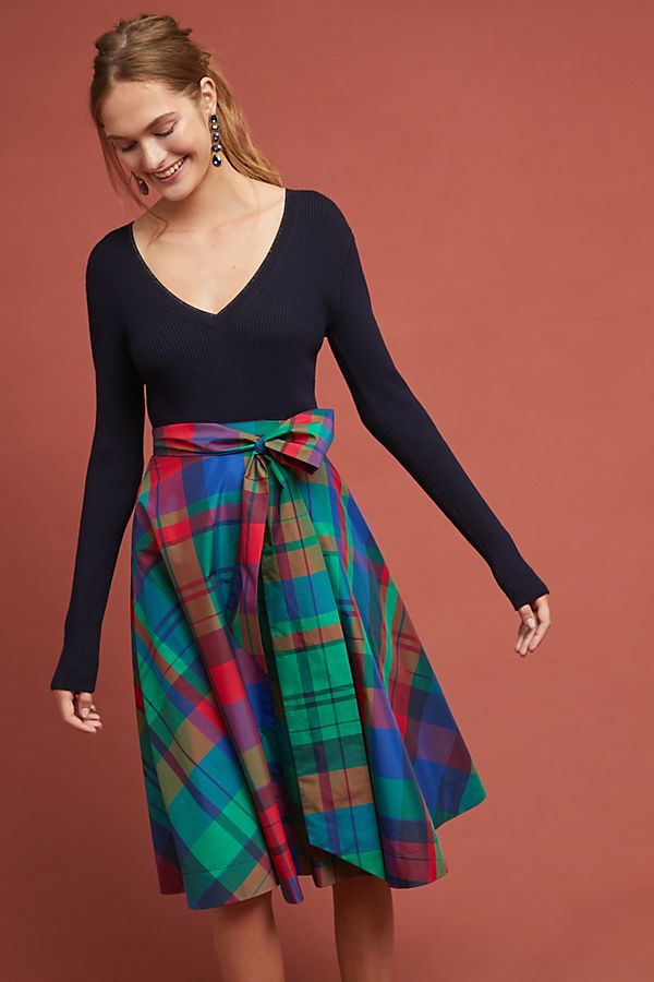 Slide View: 1: Sorbonne A-Line Skirt