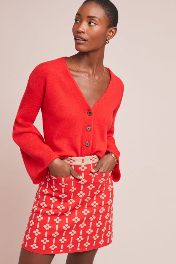 Quant Mini Skirt Anthropologie