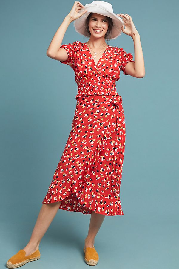 Slide View: 1: Faithfull Jasmine Floral Skirt