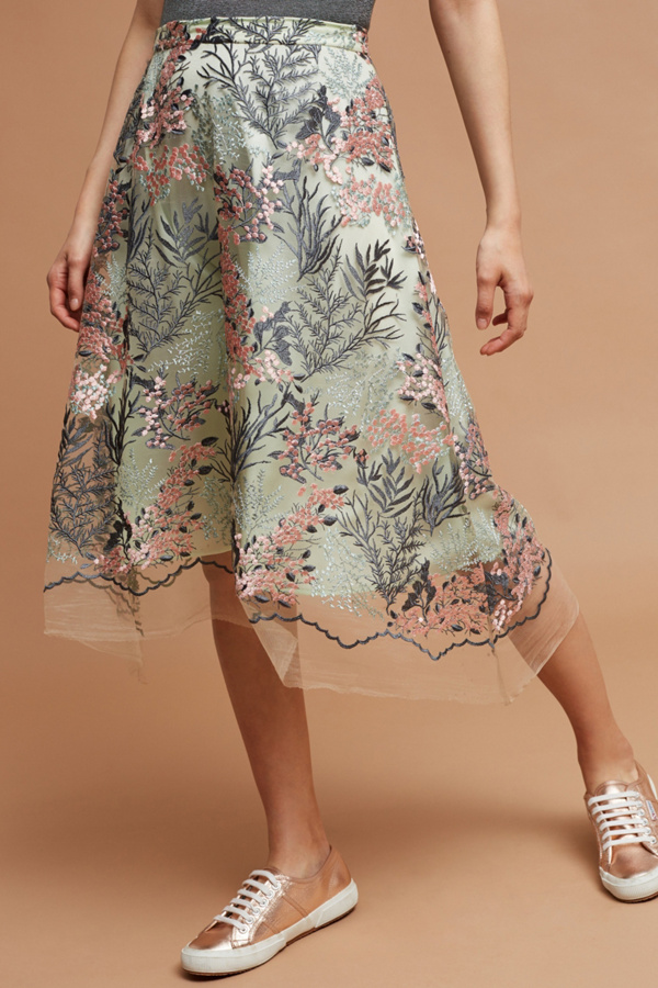 Slide View: 1: Lafayette Garden Skirt