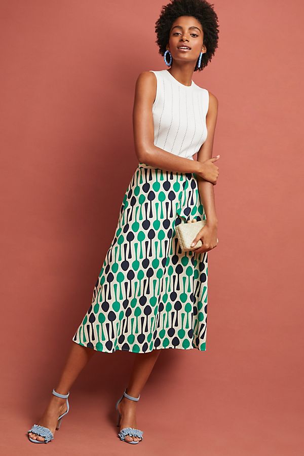 Slide View: 1: Whimsy Midi Skirt