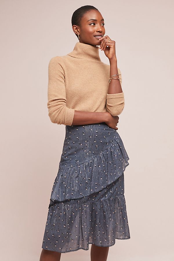 Slide View: 1: Riley Ruffled Skirt