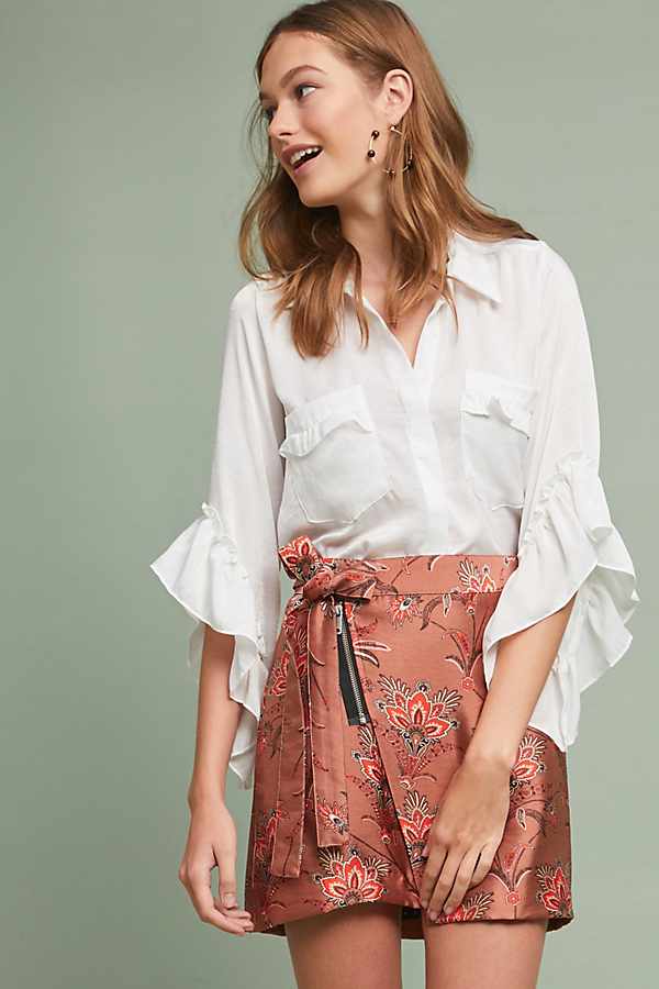 Slide View: 1: Montorgeuil Mini Skirt