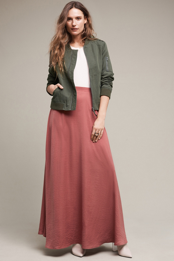 Slide View: 1: Kinsale Maxi Slip Skirt