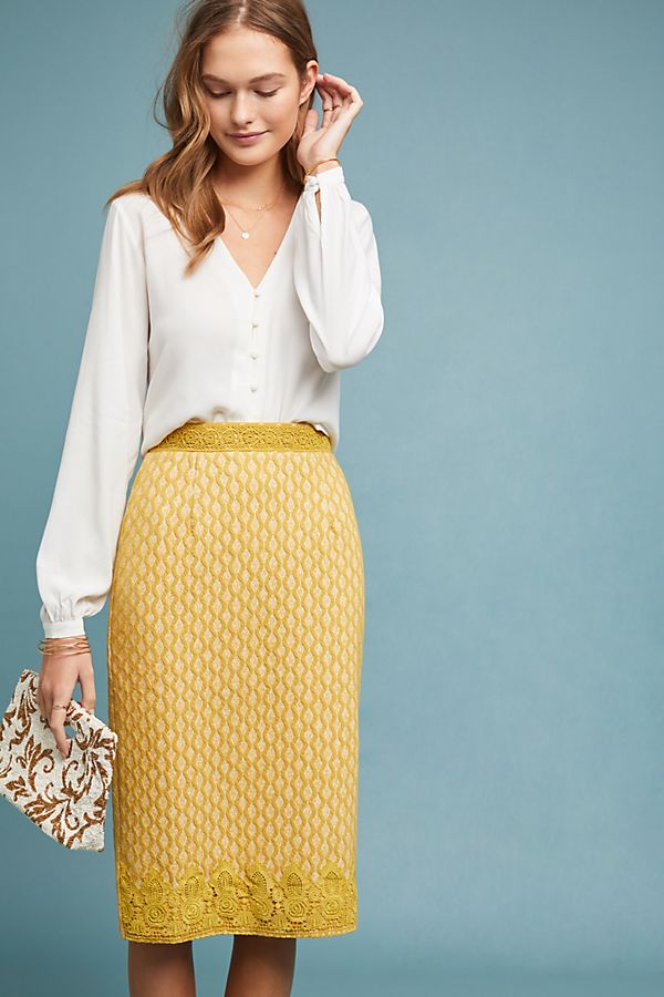 Slide View: 1: Belle Pencil Skirt