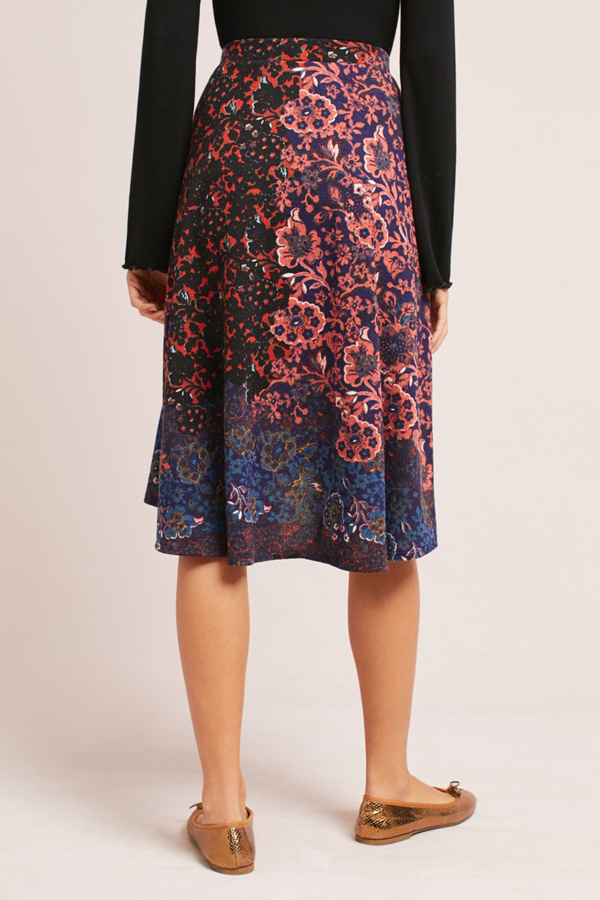 Knit Wrap Skirt Anthropologie