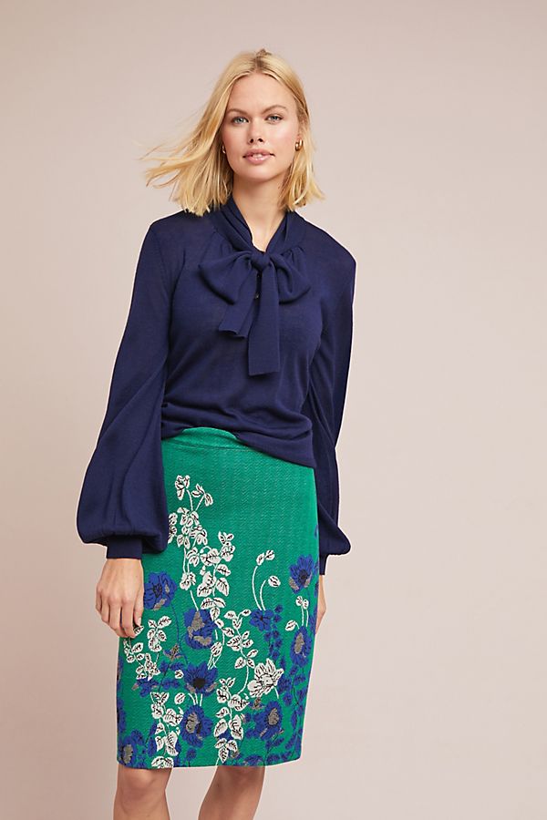 Slide View: 1: Fremont Floral Skirt