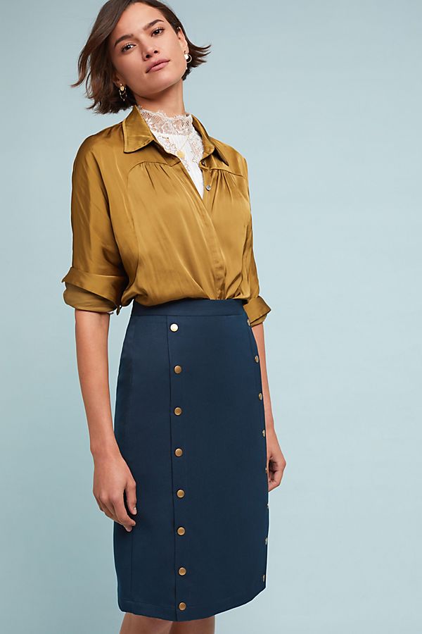 Slide View: 1: High Seas Pencil Skirt