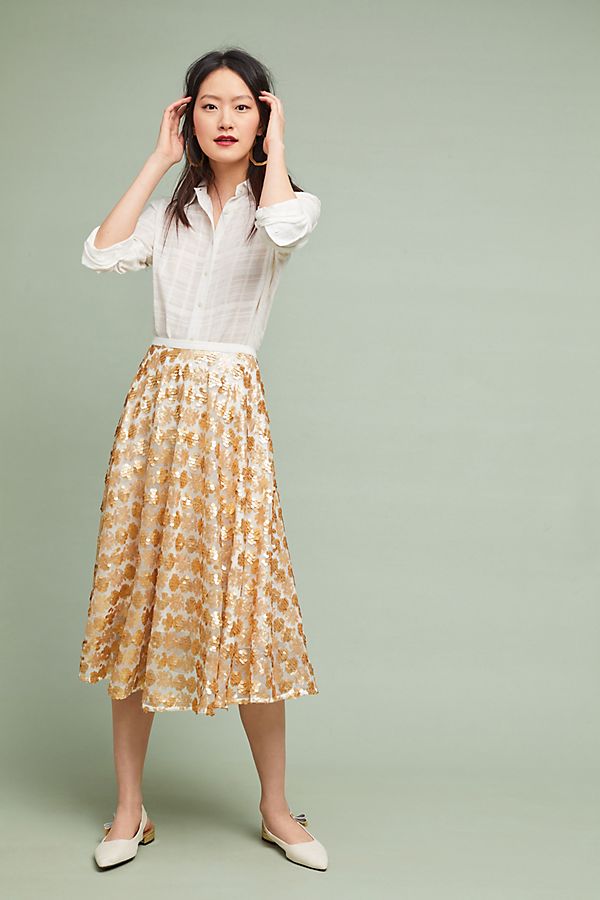 Slide View: 1: Sequin Dazzler Skirt