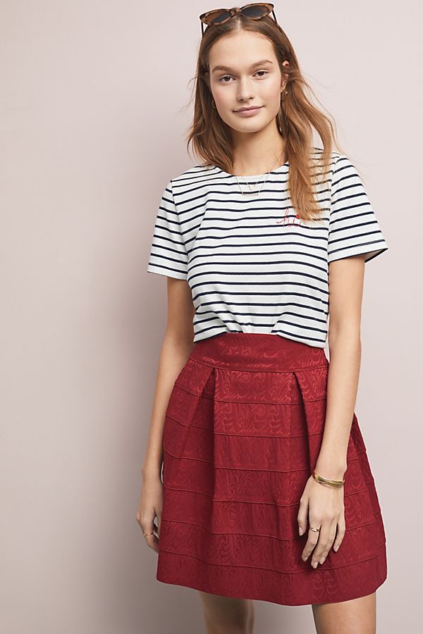 Slide View: 1: Scholastic Structured Skirt