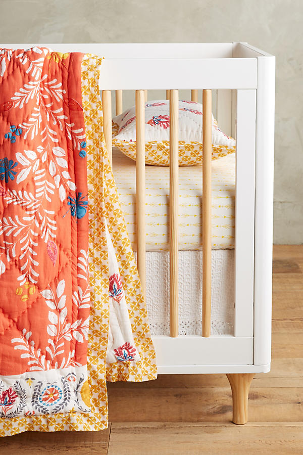 Slide View: 3: Crocheted Crib Skirt