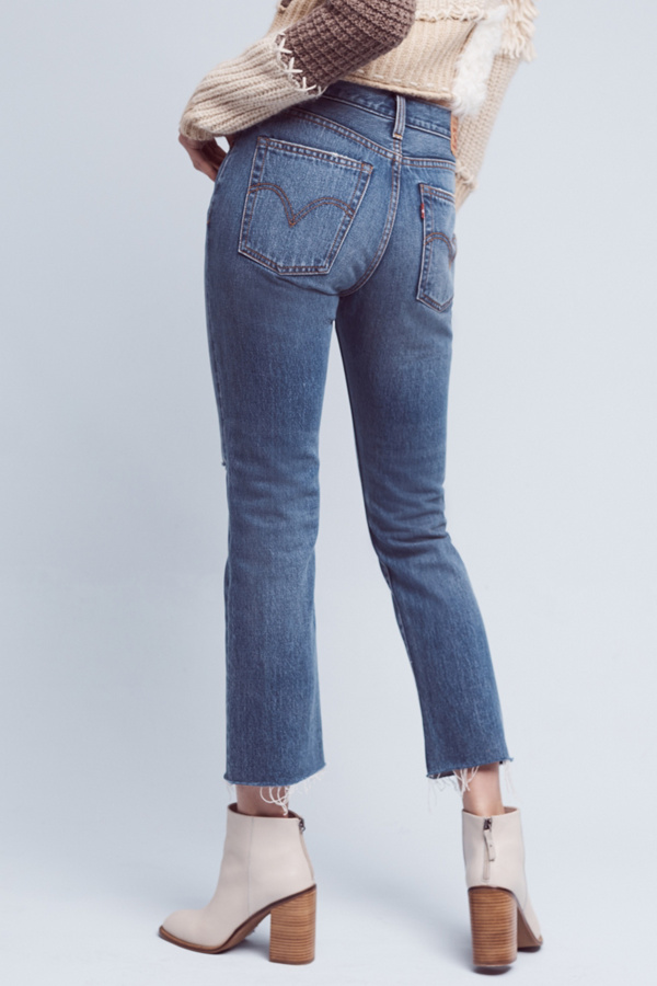 Levi's HighRise Kick Flare Jeans Anthropologie