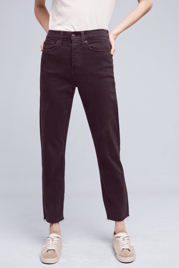levi's wedgie straight high rise